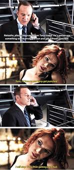 Perhaps the single climax of the infinity saga came when tony stark snapped his fingers to obliterate thanos and his alien army. At First Black Widow Was All Excited About Her New Tony Stark Mission But Then Agent Coulson Had To Expand Its Marvel Superheroes Avengers Funny Marvel Funny