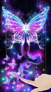 Beautiful Smoke Neon Butterfly Live Wallpaper Live Wallpapers Live Wallpaper Iphone Neon Wallpaper