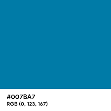 The sun had the brightness and the sky the soft cerulean with which the month of june adorns the latitude of carolina. Cerulean Color Hex Code Is 007ba7