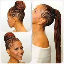 Dutch braids for short hair Straightup Plaiting Straight Up Hairstyles African Braids Hairstyles Cornrow Hairstyles