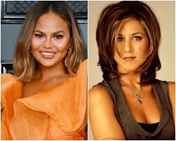 The actress, whose locks have long been an inspiration. Chrissy Teigen S New Haircut Totally Looks Like The Rachel Glamour