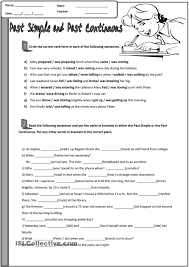 Complete The Story With The Past Simple Or Past Continuous Form Of The Verbs In Brackets Past Simple And Past Continuous Middle School Grammar Worksheets Grammar Worksheets High School Grammar Worksheets