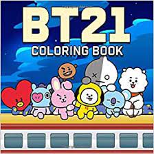 The bt21 coloring pages also available in pdf file that you can download for free. Bt21 Coloring Book Bts Bangtan Boys Coloring Books For Army And Kpop Lovers With Koya Rj Shooky Mang Chimmy Tata Cooky Van Amazon De Soo Bin Kim Fremdsprachige Bucher