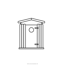 Summer coloring pages ideas + pdf. Beach House Coloring Page Ultra Coloring Pages