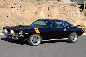Image result for Formal Black 1973 Barracuda