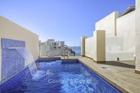Golden mile complex is singapore's little thailand. Penthouse With Private Pool For Sale Beachfront Complex Estepona
