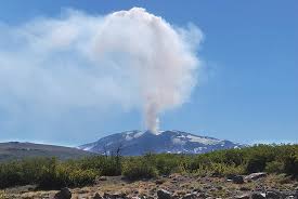 Copahue is a stratovolcano in the andes on the border of bío bío region, chile and neuquén province, argentina. Volcan Copahue Bild Von Termas De Copahue Caviahue Tripadvisor