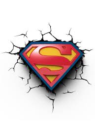 3d Deco Light Superman Logo For True Fans Funidelia ✓ free for commercial use ✓ high quality images. 3d deco light superman logo