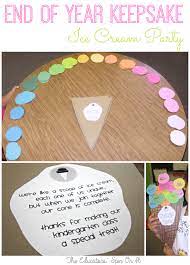 You can also do this craft without the writing piece. Ice Cream Themed Class Project For End Of School Year