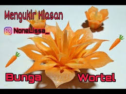 Bagaimana sih cara mendaftar onlinennya? Garnish Wortel Bunga Wortel Carrot Carving Rifau Lissa Youtube Ukiran Buah Wortel Seni Buah