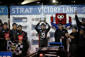 But when 70,000 spectators are scattered about facilities built to accommodate twice that many, the optics are not good. Kyle Busch Rolls To Another Truck Series Win At Lvms Las Vegas Review Journal