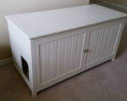Enclosed Litter Bench Free Custom Hand Made In Usa Wood Cat Litter Box Cabinet Not Mdf Cat Litter Box Diy Cat Litter Box Wood Cat