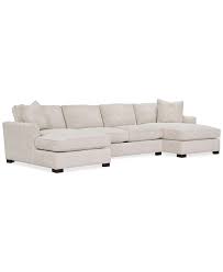 Check spelling or type a new query. Furniture Juliam 3 Pc Fabric Double Chaise Sofa Created For Macy S Reviews Furniture Macy S