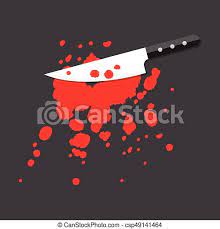 You can download the knife blood splatter cliparts in it's original format by loading the clipart and clickign the downlaod button. Knife With Blood Knife With Blood Splatter Crime Concept Vector Illustration Canstock