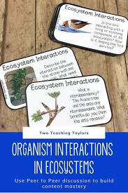 Organisms And Their Environment Discussion Cards Activity Cooperative Learning Activities Living And Nonliving Interactive Classroom