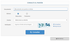 Podrán votar en el orden provincial y municipal, si la legislación provincial electoral lo permite. Ya Se Puede Consultar El Padron Electoral Donde Voto Marca Claro Argentina