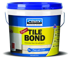 cemix super tile bond is rigid set exceptionally high strength high quality cement based adhesive ideal for b types of ceramics ceramic tiles furniture rehab