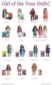 My American Girl Doll Story Ag Doll Charts American Girl