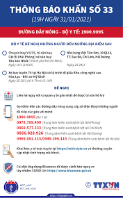 Kết quả trang 1 từ 1 đến 20 (trong tổng số 51) của covid. Thong Bao Kháº©n Sá»' 33 Cá»§a Bá»™ Y Táº¿