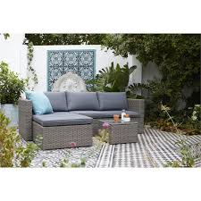 Transform your garden with garden furniture at george at asda, from bistro & patio sets to outdoor sofa dining & garden chairs. Alexandria Rattan Effect 3 Seater Corner Garden Sofa Set Our Wildnerness Alexandria Corner Effect Garde Corner Sofa Garden Garden Sofa Set Garden Sofa