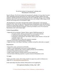 Writing a cover letter is essential when applying for jobs. School Of Politics And Global Studies En Twitter The Mccaininstitute Is Looking For Two Humanitarian Action Interns Be Sure To Apply Before The July 7th Deadline