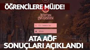 Bütünleme sınavına giren adayların merakla beklediği sınav sonuçları da ata aöf resmi sitesinde 20 mart 2017'de açıklandı. Ata Aof Butunleme Sinavi Sonuclari Aciklandi Iste Ata Aof But Sonuclari Sozcu Gazetesi