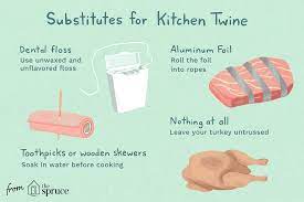 I use it to tie the legs together on turkey, chicken, and duck. What To Use If You Don T Have Kitchen Twine