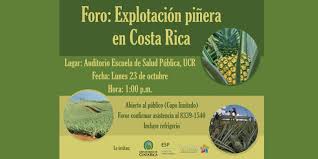 Costa rica es un pequeño país centroamericano ubicado entre nicaragua, panamá, el mar caribe y el océano pacífico. A Proposito De Un Reciente Foro Sobre La Expansion Pinera En Costa Rica