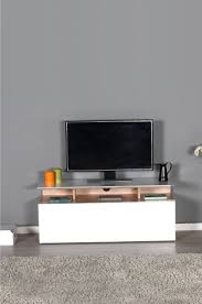 Adore Vision Cekmeceli Tv Sehpasi Sonoma Lake Beyaz 2020 Tv Alanlar Tasarim