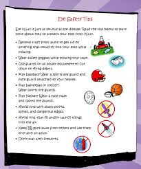 Encourage Kids To Protect Their Sight With These Healthy Vision Tips From Nei Eye Health Healthy Kids Party Food Eye Safety