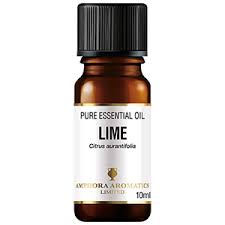 Naissance knotty but nice sensual & aphrodisiac massage oil 100ml 100% natural. Lime Essential Oil