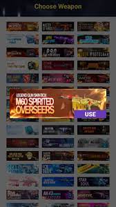 How to use skin free fire app !! Skin Free Fire For Android Apk Download