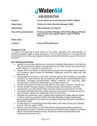 With millions of people searching for jobs on indeed each month, a great job description can help you attract the. Hr And Admin Officer Jd