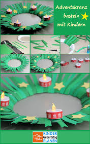 Adventskranz Basteln Weihnachtsdekobastelnmitkindern Ein Adventskranz Sorgt Fur Weihnachtsstimmung Und Gemutlic Advent Wreath Crafts For Kids Christmas Crafts