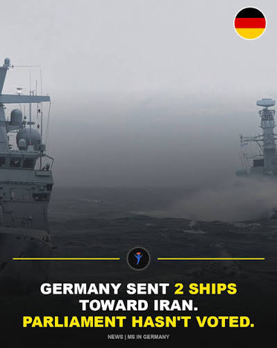 The German military will move two vessels from the Red Sea region to the  Mediterranean “in the coming days,” the defense ministry says.