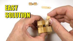How to solve the 12 piece 3d wooden puzzle with the ball inside. Wooden Burr Puzzle Cube Solution 12 Piece Cube Puzzle Youtube