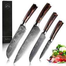 Couteaux De Cuisine Japonais En Acier Inoxydable Set De 4 Couteaux Saikiru En 2020 Couteau Couteau De Cuisine Japonais Couteau De Cuisine