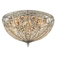 Elk Lighting Elizabethan 15994 6 Flush Mount Light Goruntuler Ile