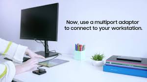 Ensure that the hdtv or monitor is on and the input with the chromecast dongle is selected. How To Connect Your Galaxy Tab S4 To A Monitor Videos Samsung Business