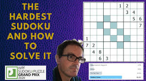 Solve thousands of clues in the biggest and best crossword puzzle ever! The Hardest Sudoku And How To Solve It Sudoku Puzzle Solving Puzzle Solver