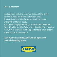 ikea عملاؤنا الكرام تماشيا مع تعميم ديوان الخدمة facebook