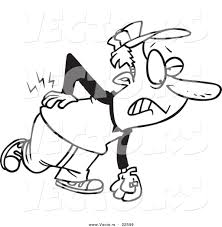 Download and print these pain coloring pages for free. Vector Of A Cartoon Baseball Player With Back Pain Coloring Page Outline By Toonaday 22599