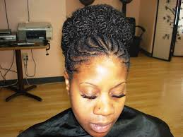 This hairstyle is best done on dry hair with just gel or a small amount of cream. Cocdirectaction Updo Hairstyles For Black Hair