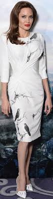 Angeline Jolie Bird Print Dress Bird Print Dress Outfit Dresses