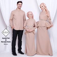 Jual baju muslim couple / baju muslim pasangan terbaru di. 19 Koleksi Baju Muslim Couple Keluarga Terbaru 2020