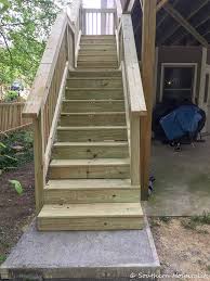 You do not have to think much about the damage also. Staining The Deck Stairs Southern Hospitality