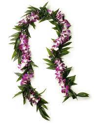 Fresh Hawaiian Orchid Leis Loose Orchid Blooms Orchid Lei Leis Flower Lei