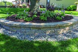 Castlelite pavers, retaining walls and masonry block are available in many shapes, patterns and colors. 5 X 15 Tumbled Catalina Retaining Wall Block At Menards