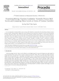 Sebaliknya bagian non image area terbuat dari lapisan hidrophylic yang menerima air dan akan menolak tinta. Pdf Examining Biology Teachers Candidates Scientific Process Skill Levels And Comparing These Levels In Terms Of Various Variables