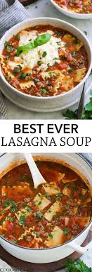 Lasagna Soup This Is The Ultimate Lasagna Soup I Ve Been Using This Recipe For 5 Years It S A Family Favorite And The Bes Recipes Comfort Soup Lasagna Soup